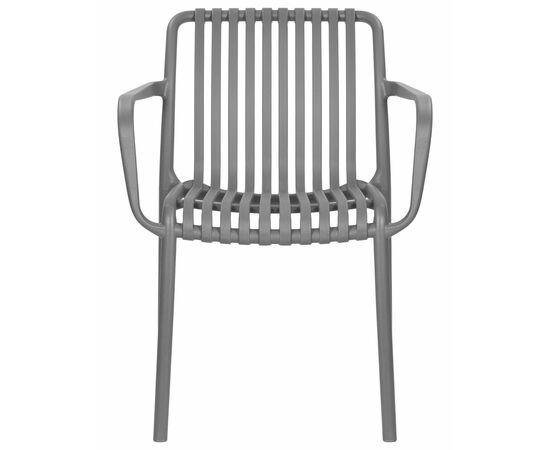 Стул обеденный DOBRIN WALTER ARM, темно-серый (GR-04), Вариант: тёмно-серый (GR-04), изображение 6 | Интернет магазин мебели и декора LifeDekor