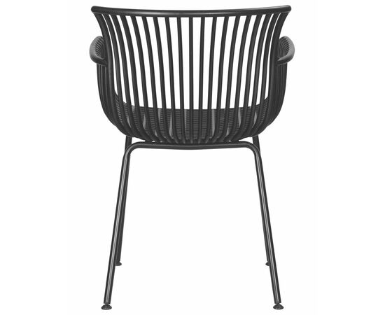 Стул обеденный DOBRIN ROSS, черный (B-03) без подушки, Вариант: черный (B-03) без подушки, изображение 5 | Интернет магазин мебели и декора LifeDekor