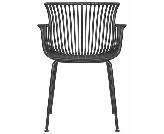 Стул обеденный DOBRIN ROSS, черный (B-03) без подушки, Вариант: черный (B-03) без подушки, изображение 6 | Интернет магазин мебели и декора LifeDekor