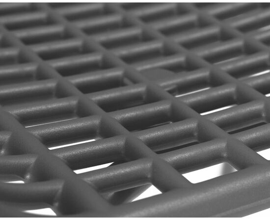 Стул обеденный DOBRIN ROSS, темно-серый (GR-04) без подушки, Вариант: темно-серый (GR-04) без подушки, изображение 10 | Интернет магазин мебели и декора LifeDekor