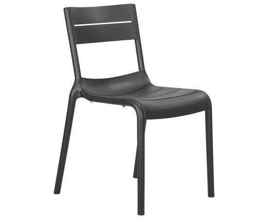 Стул обеденный DOBRIN TIM, черный (B-03), Вариант: чёрный (B-03), изображение 2 | Интернет магазин мебели и декора LifeDekor