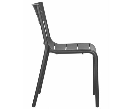 Стул обеденный DOBRIN TIM, черный (B-03), Вариант: чёрный (B-03), изображение 3 | Интернет магазин мебели и декора LifeDekor