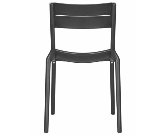 Стул обеденный DOBRIN TIM, черный (B-03), Вариант: чёрный (B-03), изображение 5 | Интернет магазин мебели и декора LifeDekor