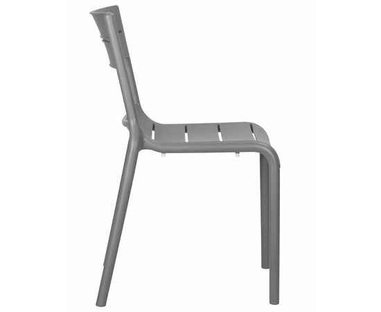 Стул обеденный DOBRIN TIM, темно-серый (GR-04), Вариант: тёмно-серый (GR-04), изображение 3 | Интернет магазин мебели и декора LifeDekor