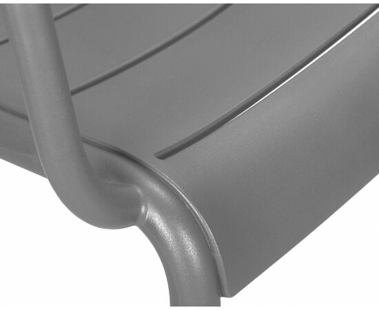 Стул обеденный DOBRIN TIM ARM, темно-серый (GR-04), Вариант: тёмно-серый (GR-04), изображение 7 | Интернет магазин мебели и декора LifeDekor