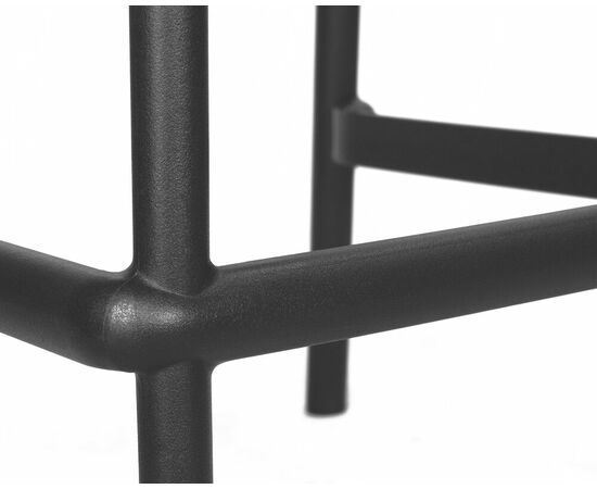 Стул полубарный DOBRIN NESSA, черный (B-03), Вариант: чёрный (B-03), изображение 8 | Интернет магазин мебели и декора LifeDekor