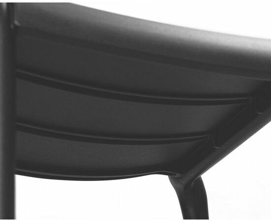 Стул полубарный DOBRIN NESSA, черный (B-03), Вариант: чёрный (B-03), изображение 9 | Интернет магазин мебели и декора LifeDekor