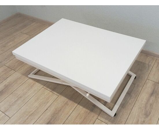 Стол трансформер Орфей 1, белый/белый, изображение 7 | Интернет магазин мебели и декора LifeDekor