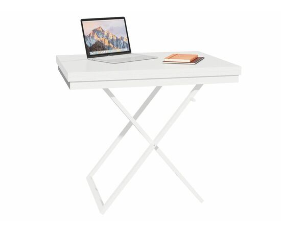Стол трансформер Орфей 1, белый/белый, изображение 10 | Интернет магазин мебели и декора LifeDekor