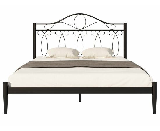 Кровать ЭЛЕГИЯ 160, черный, изображение 4 | Интернет магазин мебели и декора LifeDekor