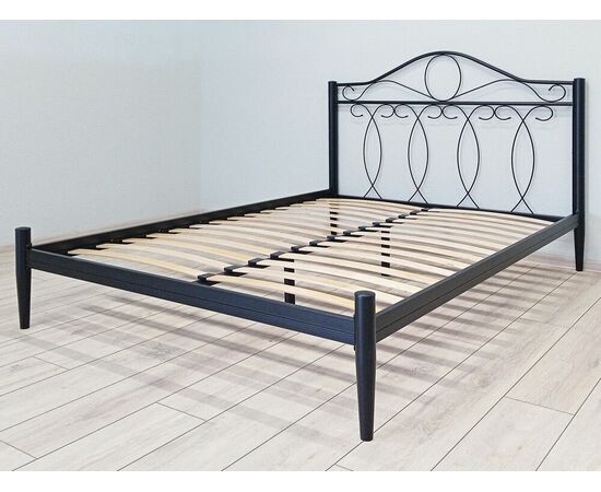 Кровать ЭЛЕГИЯ 160, черный, изображение 7 | Интернет магазин мебели и декора LifeDekor