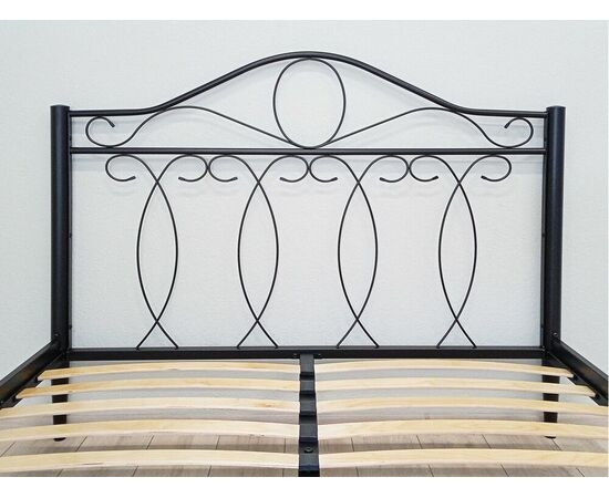 Кровать ЭЛЕГИЯ 160, черный, изображение 2 | Интернет магазин мебели и декора LifeDekor