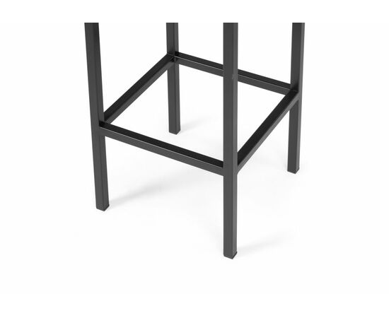 Барный стул Лофт микровелюр катания изумруд / черный матовый, изображение 7 | Интернет магазин мебели и декора LifeDekor