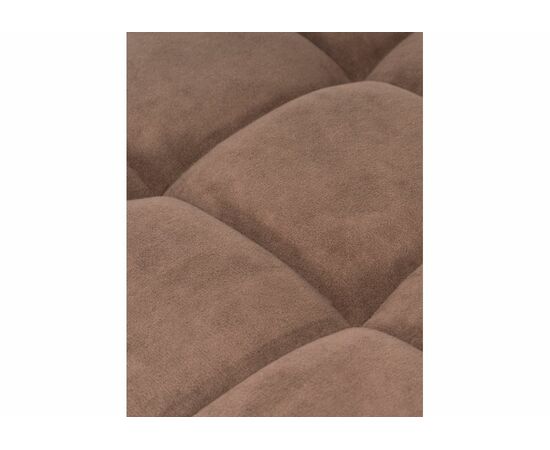 Барный стул Лофт микровелюр катания корица / черный матовый, изображение 6 | Интернет магазин мебели и декора LifeDekor