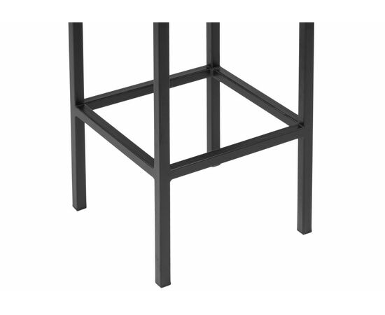 Барный стул Лофт ткань канди грей / черный матовый, изображение 6 | Интернет магазин мебели и декора LifeDekor