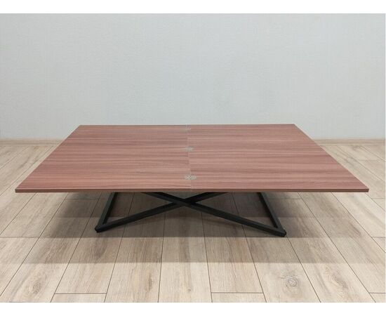 Стол трансформер Орфей 1, чёрный/шимо темный, изображение 3 | Интернет магазин мебели и декора LifeDekor