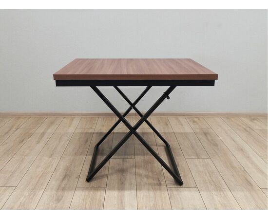 Стол трансформер Орфей 1, чёрный/шимо темный, изображение 17 | Интернет магазин мебели и декора LifeDekor