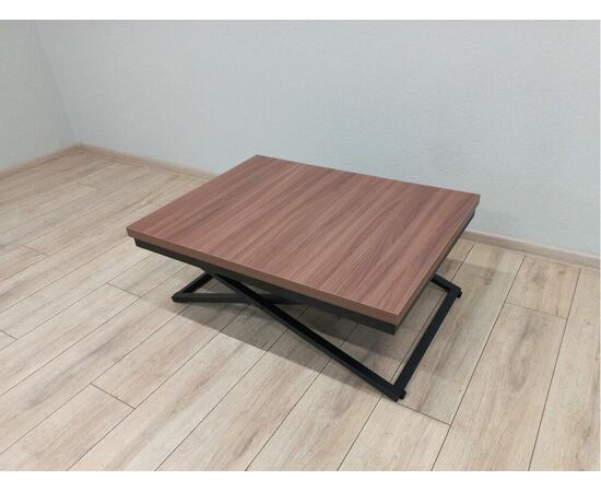 Стол трансформер Орфей 1, чёрный/шимо темный, изображение 13 | Интернет магазин мебели и декора LifeDekor