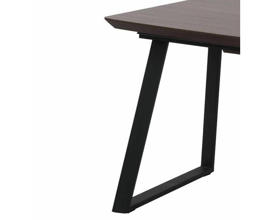 Стол Stockholm раскладной 120-160х80х75см, орех, изображение 4 | Интернет магазин мебели и декора LifeDekor