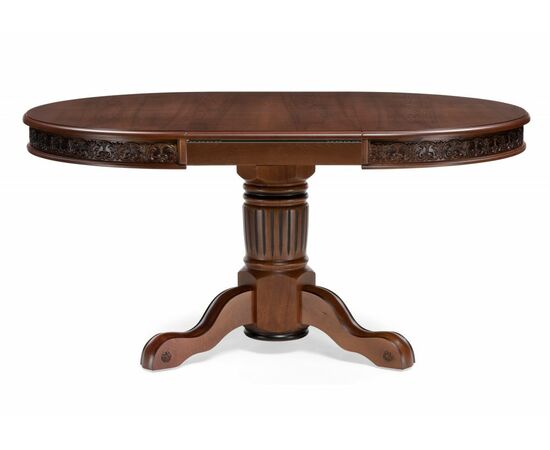 Стол деревянный Коул орех с коричневой патиной, изображение 3 | Интернет магазин мебели и декора LifeDekor