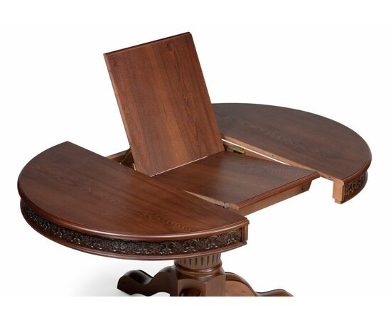 Стол деревянный Коул орех с коричневой патиной, изображение 4 | Интернет магазин мебели и декора LifeDekor