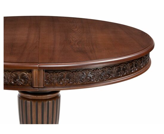 Стол деревянный Коул орех с коричневой патиной, изображение 6 | Интернет магазин мебели и декора LifeDekor