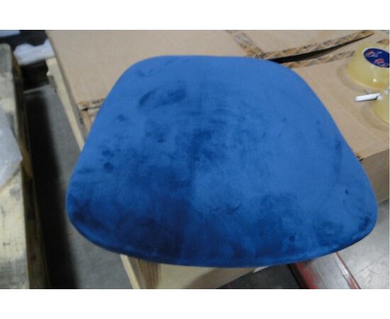 Стул Turin синий с золотыми ножками FR 0557Y, изображение 6 | Интернет магазин мебели и декора LifeDekor