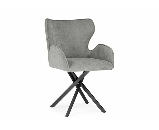 Стул на металлокаркасе Карлайл антрацитовый brendy stone 28 / черный | Интернет магазин мебели и декора LifeDekor