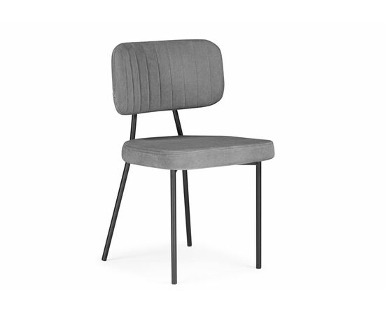 Стул на металлокаркасе Вакао антрацитовый brendy stone 28 / черный | Интернет магазин мебели и декора LifeDekor
