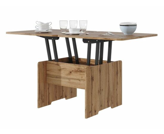 Стол-трансформер Дебют 5, Дуб вотан, изображение 8 | Интернет магазин мебели и декора LifeDekor