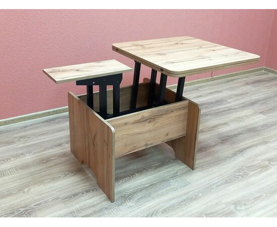 Стол-трансформер Дебют 5, Дуб вотан, изображение 6 | Интернет магазин мебели и декора LifeDekor