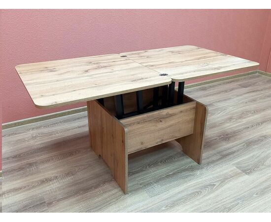 Стол-трансформер Дебют 5, Дуб вотан, изображение 5 | Интернет магазин мебели и декора LifeDekor