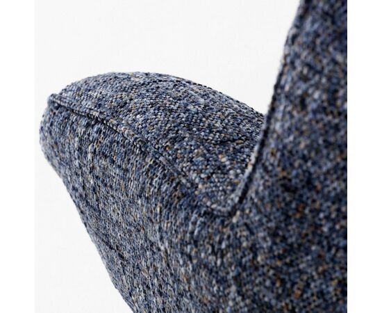 Кресло с кручением Mateo, букле биколорный синий, изображение 17 | Интернет магазин мебели и декора LifeDekor