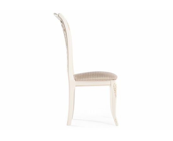 Стул деревянный Керия ткань бежевый / слоновая кость, изображение 3 | Интернет магазин мебели и декора LifeDekor