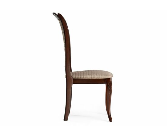 Стул деревянный Керия ткань бежевый / вишня, изображение 3 | Интернет магазин мебели и декора LifeDekor