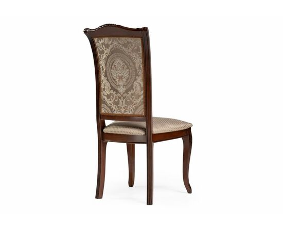 Стул деревянный Керия ткань бежевый / вишня, изображение 4 | Интернет магазин мебели и декора LifeDekor