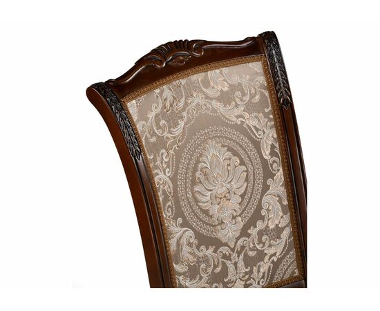 Стул деревянный Керия ткань бежевый / вишня, изображение 6 | Интернет магазин мебели и декора LifeDekor