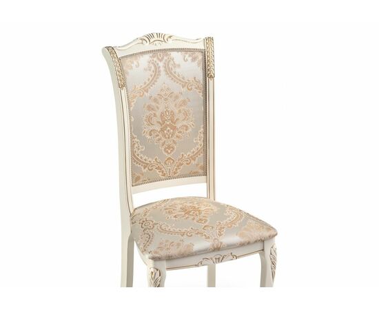 Стул деревянный Керия ткань слоновая кость / ткань С65, изображение 5 | Интернет магазин мебели и декора LifeDekor