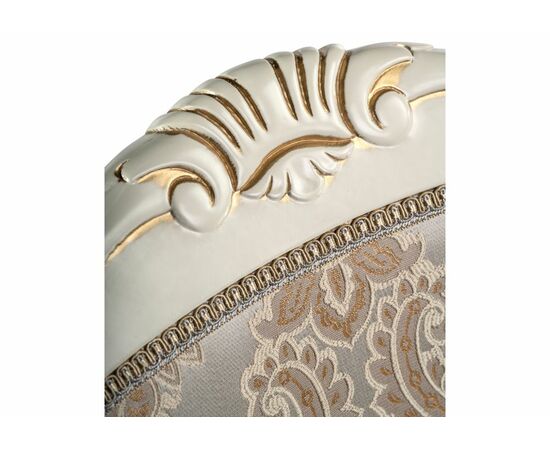 Стул деревянный Керия ткань слоновая кость / ткань С65, изображение 6 | Интернет магазин мебели и декора LifeDekor