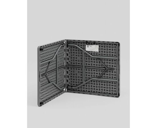 Стол-чемодан складной 152*74*74 серый, изображение 6 | Интернет магазин мебели и декора LifeDekor