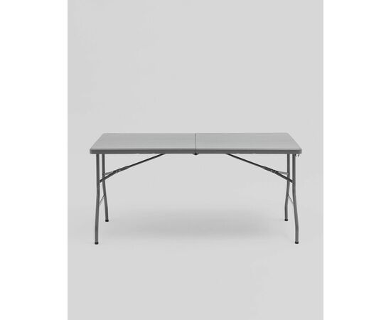 Стол-чемодан складной 152*74*74 серый, изображение 3 | Интернет магазин мебели и декора LifeDekor