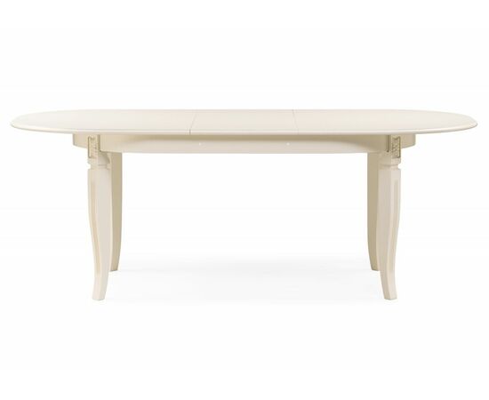 Стол деревянный Aviano овальный слоновая кость, изображение 3 | Интернет магазин мебели и декора LifeDekor