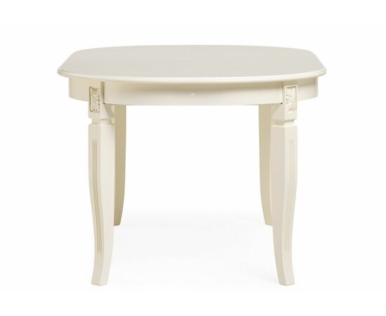 Стол деревянный Aviano овальный слоновая кость, изображение 4 | Интернет магазин мебели и декора LifeDekor