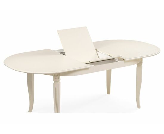 Стол деревянный Aviano овальный слоновая кость, изображение 5 | Интернет магазин мебели и декора LifeDekor