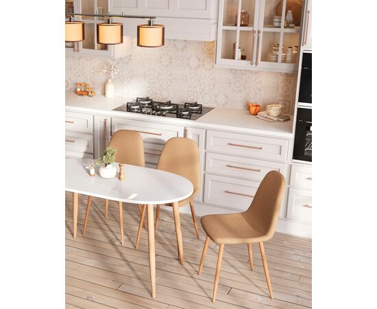 Стул Валенсия SN бежевый, изображение 6 | Интернет магазин мебели и декора LifeDekor