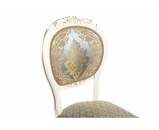 Стул деревянный Adriano 2 молочный с патиной, изображение 7 | Интернет магазин мебели и декора LifeDekor