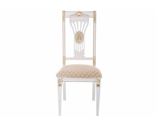 Стул деревянный Roy W/З молочный с патиной, изображение 3 | Интернет магазин мебели и декора LifeDekor