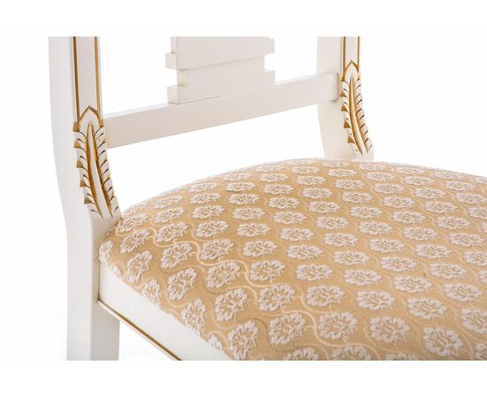 Стул деревянный Roy W/З молочный с патиной, изображение 8 | Интернет магазин мебели и декора LifeDekor