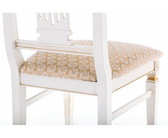 Стул деревянный Roy W/З молочный с патиной, изображение 9 | Интернет магазин мебели и декора LifeDekor