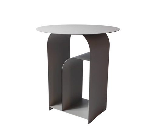 Журнальный столик Arwel металл серый, изображение 5 | Интернет магазин мебели и декора LifeDekor